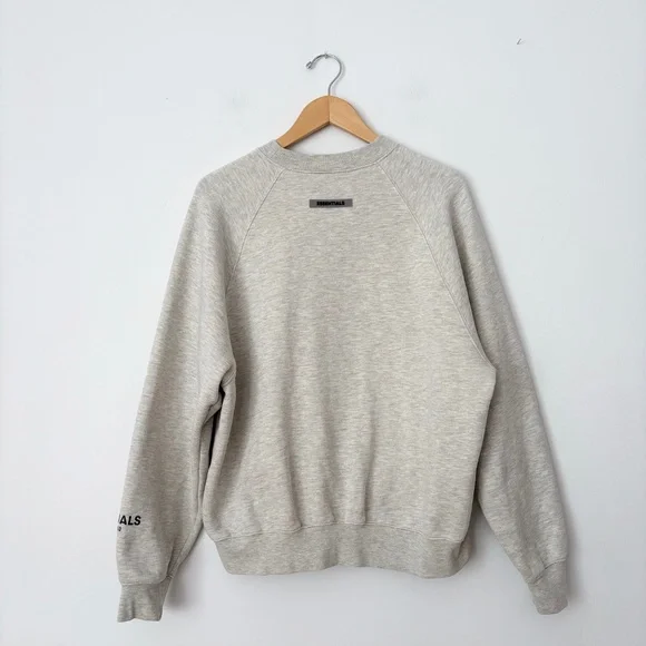 Essentials FOG oatmeal crewneck sweater - Picture 6 of 6